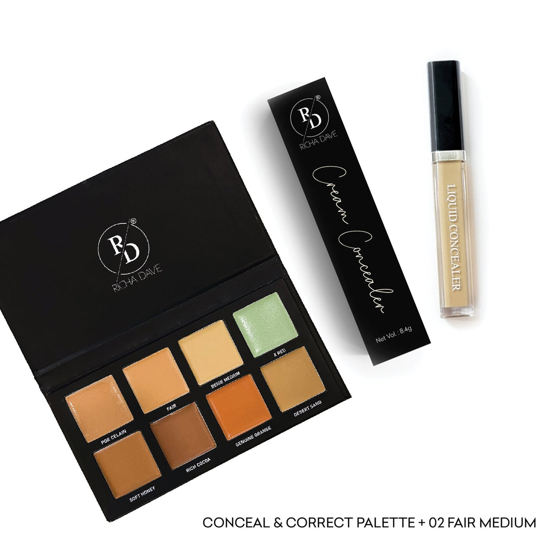 Conceal & Correct Palette and Liquid Concealer Combo
