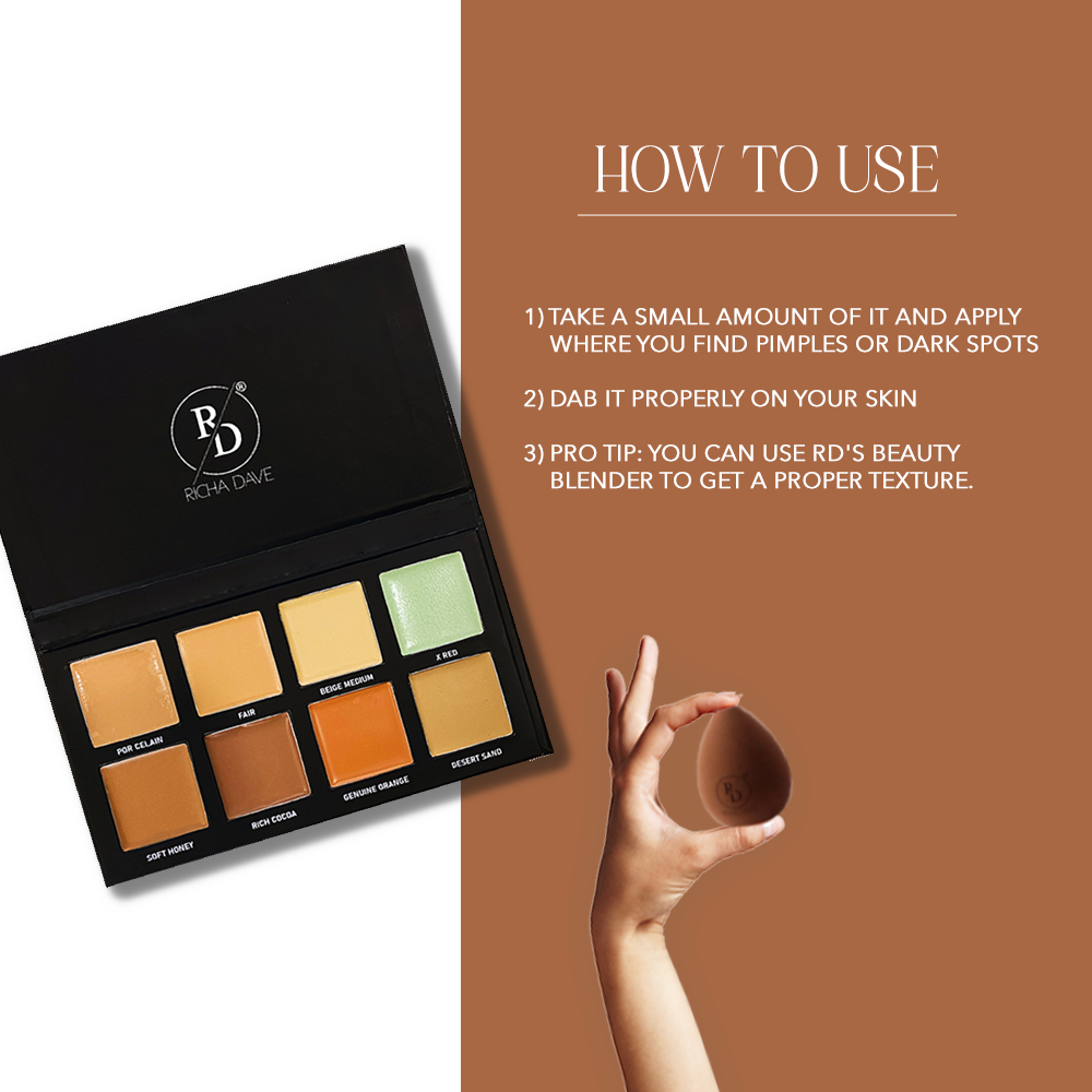 Conceal &amp; Correct Palette