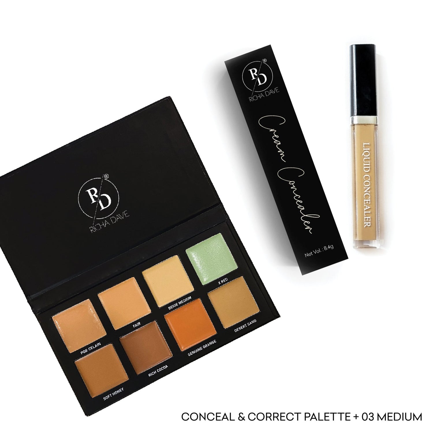 Conceal &amp; Correct Palette and Liquid Concealer Combo